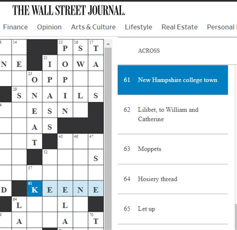 recognition from the academy wsj crossword|Recognition from the Academy, for short Crossword Clue.